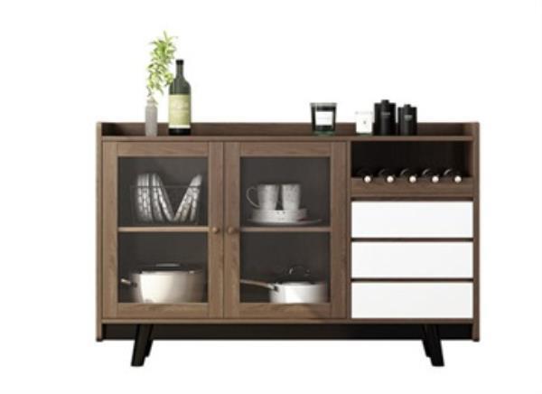 實木簡約餐邊柜備餐柜廠家定制