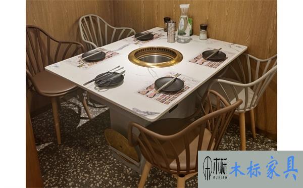 餐飲家具韓式烤肉桌子用什么材質(zhì)好？ 