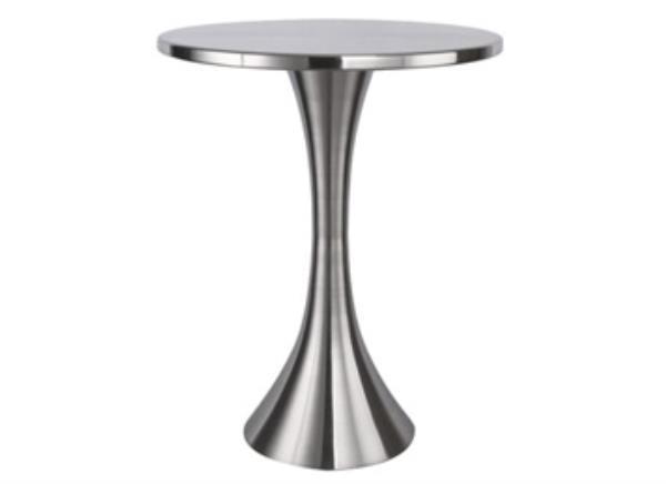 主題酒吧現代不銹鋼喇叭型桌子