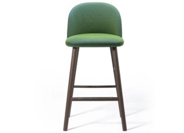 現代酒吧椅子時尚創意酒吧真皮實木酒吧椅